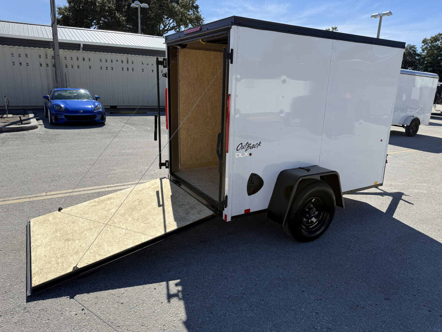 New 2026 Pace American 5x8 3K Rear Ramp Door W/ No Side Door Cargo / Enclosed Trailer