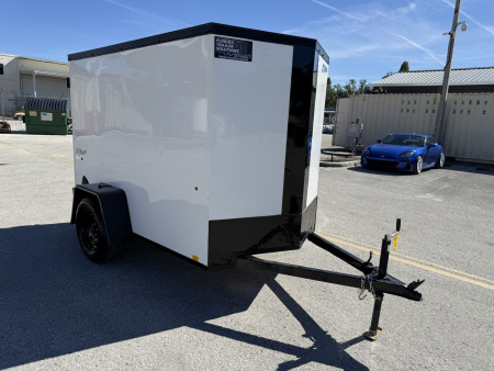 New 2026 Pace American 5x8 3K Rear Ramp Door W/ No Side Door Cargo / Enclosed Trailer