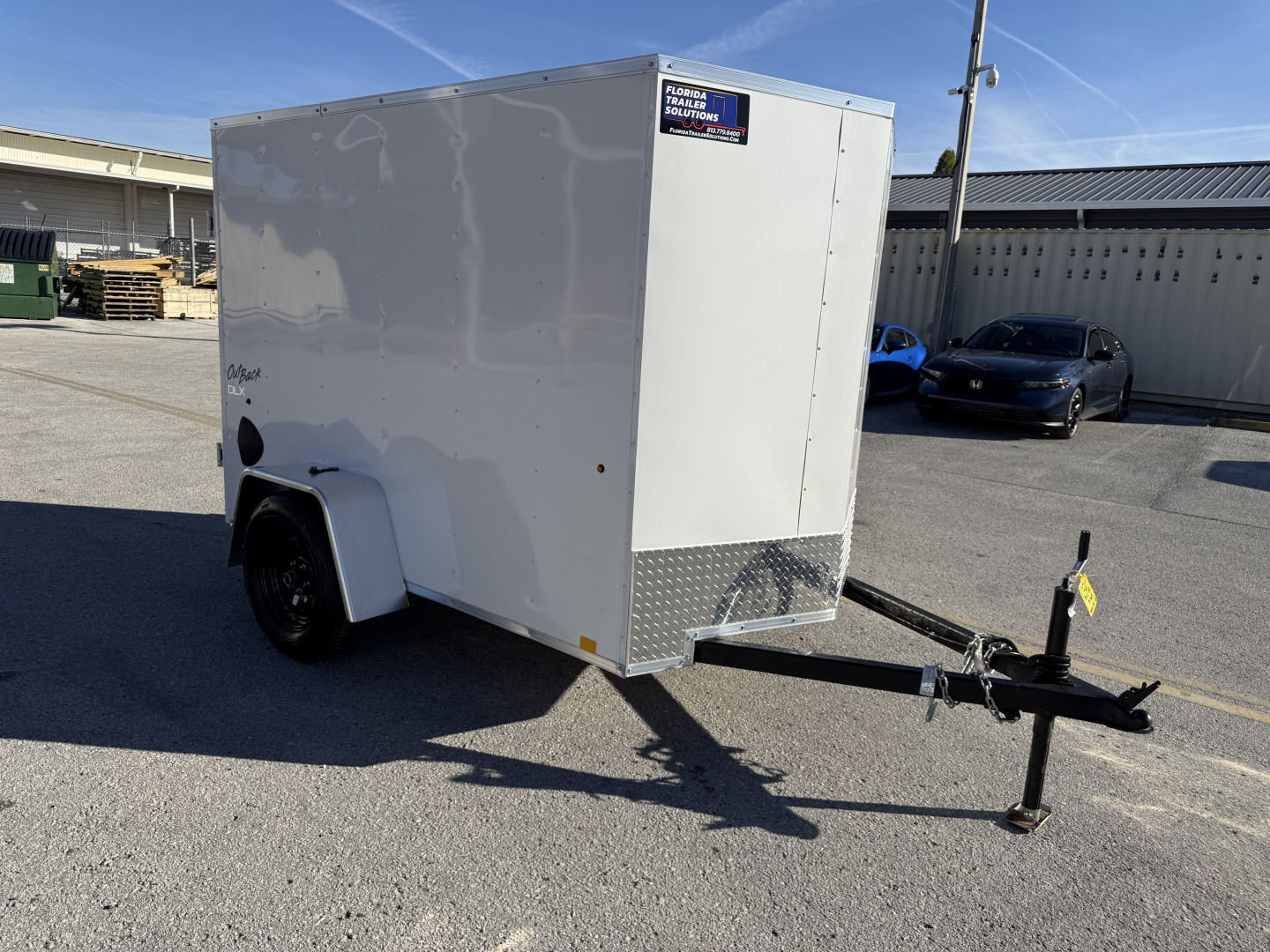 New 2026 Pace American 5x8 Rear Ramp Door 3K Cargo / Enclosed Trailer