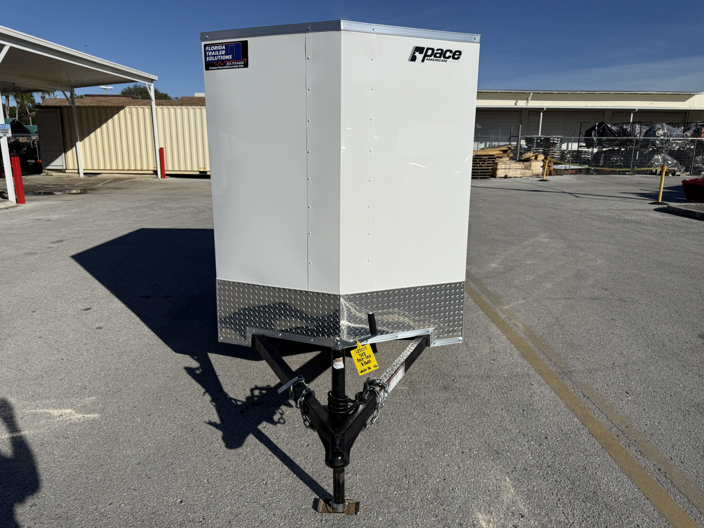 New 2026 Pace American 5x8 Rear Ramp Door 3K Cargo / Enclosed Trailer