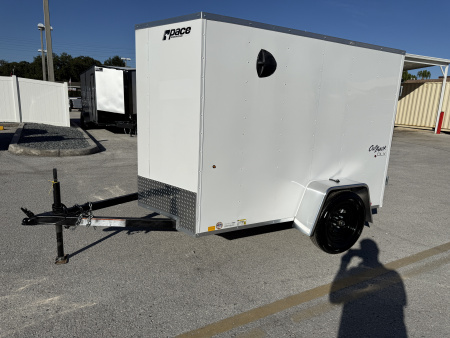 New 2026 Pace American 5x8 Rear Ramp Door 3K Cargo / Enclosed Trailer