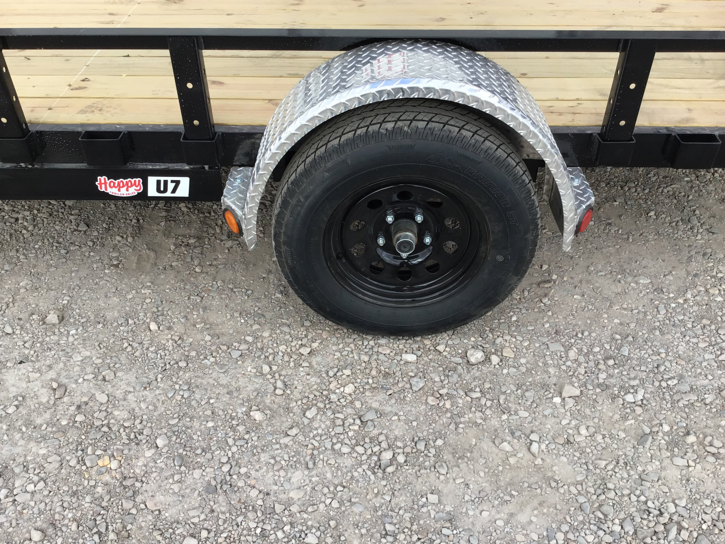 New 2026 PJ 77"x12' Single Axle Utility Trailer - U7