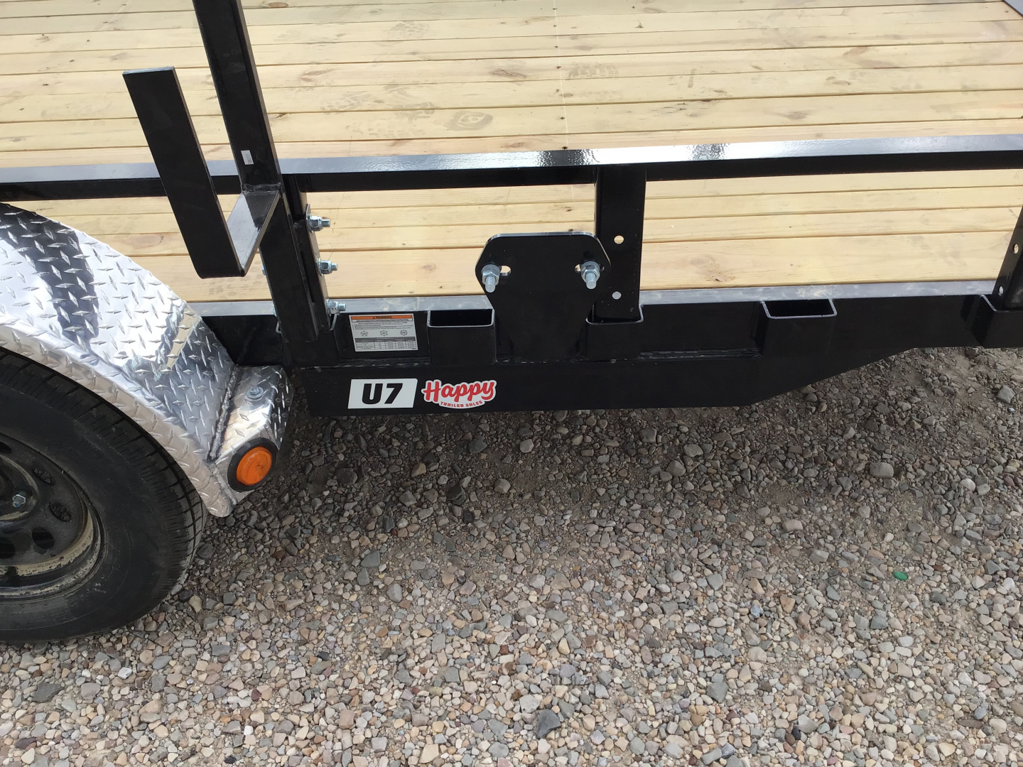 New 2026 PJ 77"x12' Single Axle Utility Trailer - U7