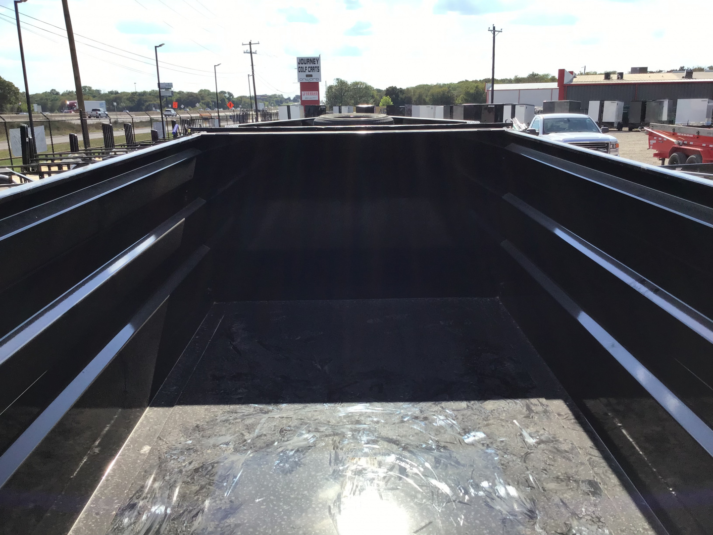 New 2026 PJ 83"x14' GN Tandem Axle Low Pro Telescopic Dump w/ 48" Sides – DT