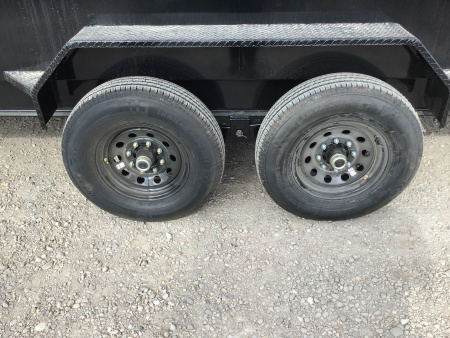 New 2026 PJ 83"x16' GN Tandem Axle Low Pro Telescopic Dump w/ 48" Sides – DT