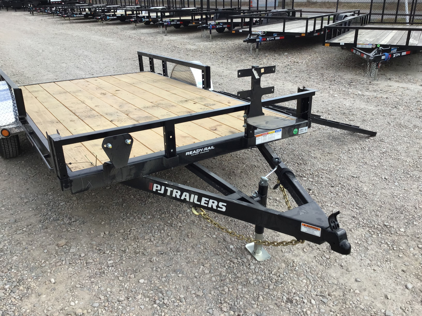 New 2026 PJ 77"x12' Single Axle Utility Trailer - U7