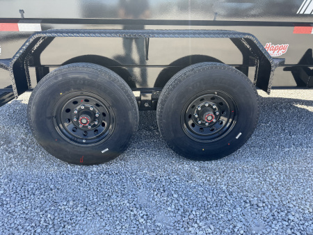 New 2026 PJ 83"x14' BP Tandem Axle Low Pro Telescopic Dump w/ 24" Sides – DT