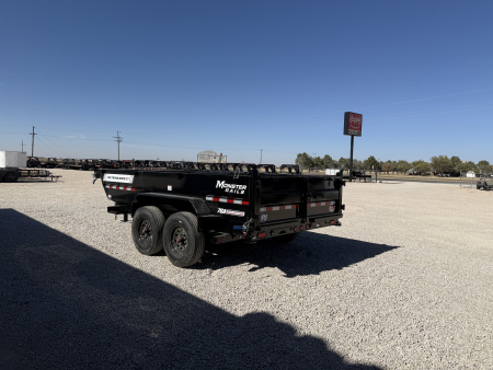 New 2026 PJ 83"x14' BP Tandem Axle Low Pro Telescopic Dump w/ 24" Sides – DT