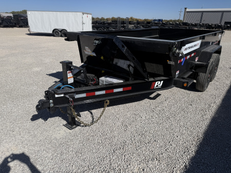 New 2026 PJ 83"x14' BP Tandem Axle Low Pro Telescopic Dump w/ 24" Sides – DT