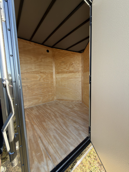 New 2026 Diamond Cargo 7x16TA 7'6" Tall Blackout Edition .080 PolyCor Cargo / Enclosed Trailer