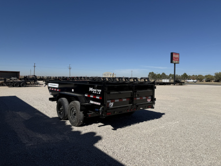 New 2026 PJ 83"x14' BP Tandem Axle Low Pro Telescopic Dump w/ 24" Sides – DT