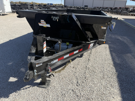 New 2026 PJ 83"x14' BP Tandem Axle Low Pro Telescopic Dump w/ 24" Sides – DT