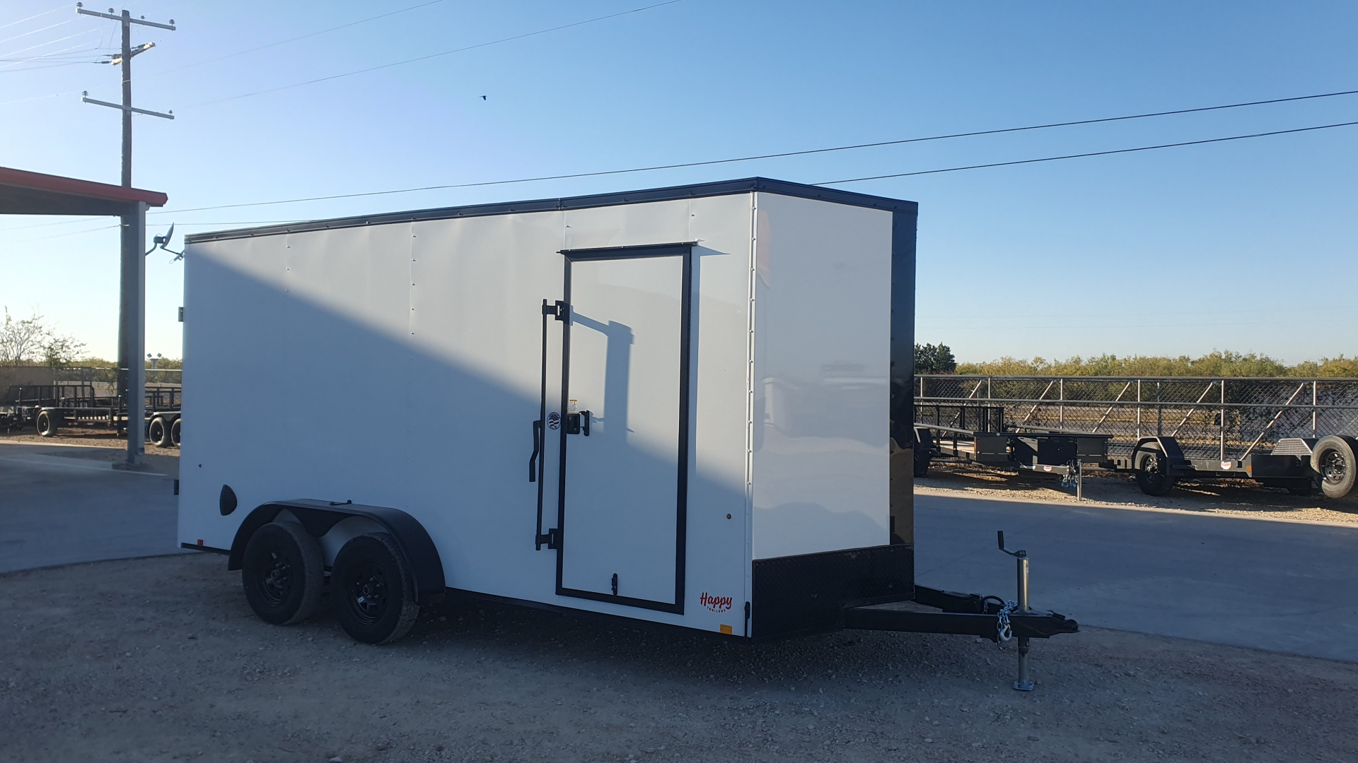 New 2026 Compass 7'x16' Enclosed Cargo Trailer - Indigo DLX