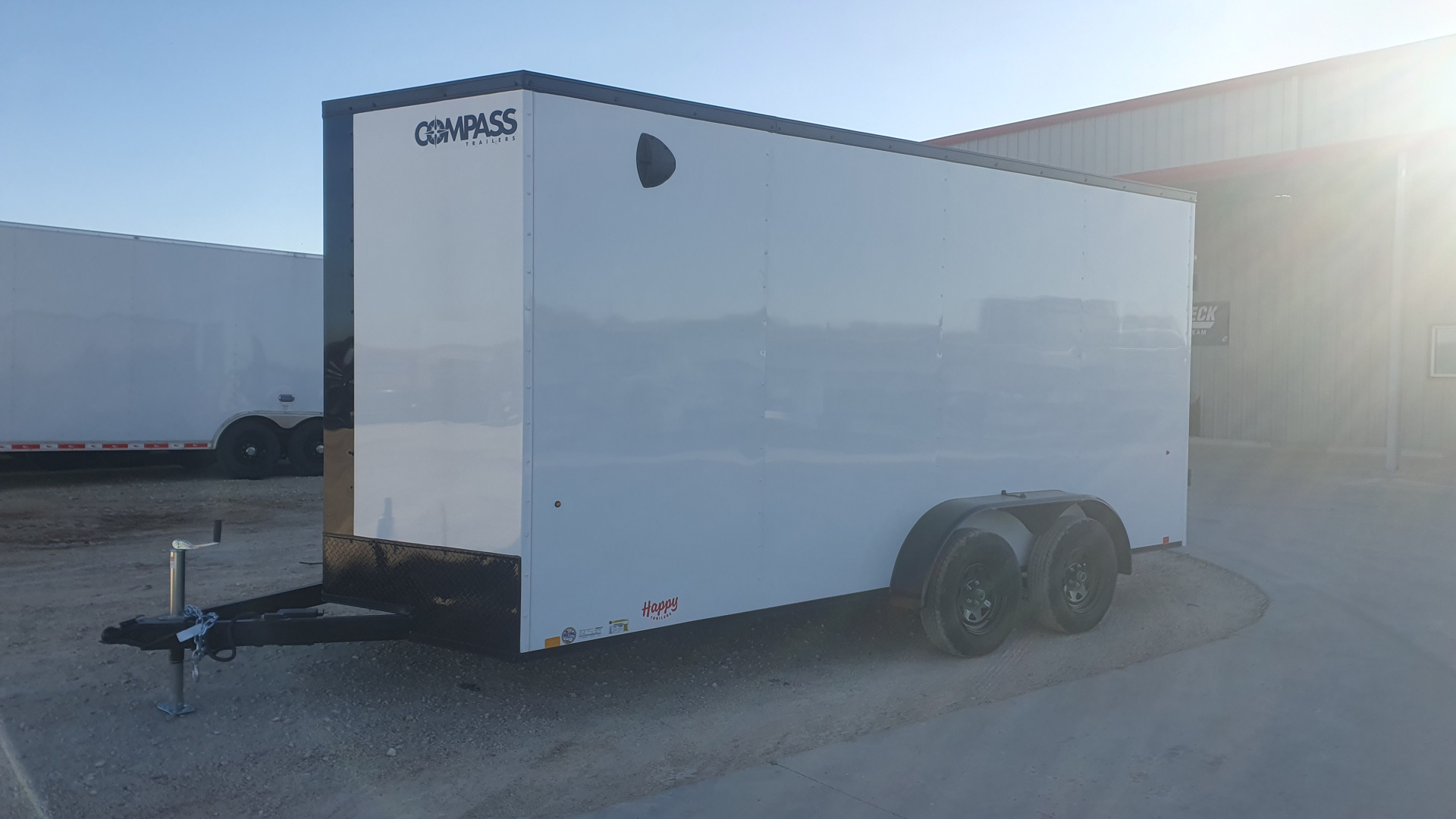 New 2026 Compass 7'x16' Enclosed Cargo Trailer - Indigo DLX
