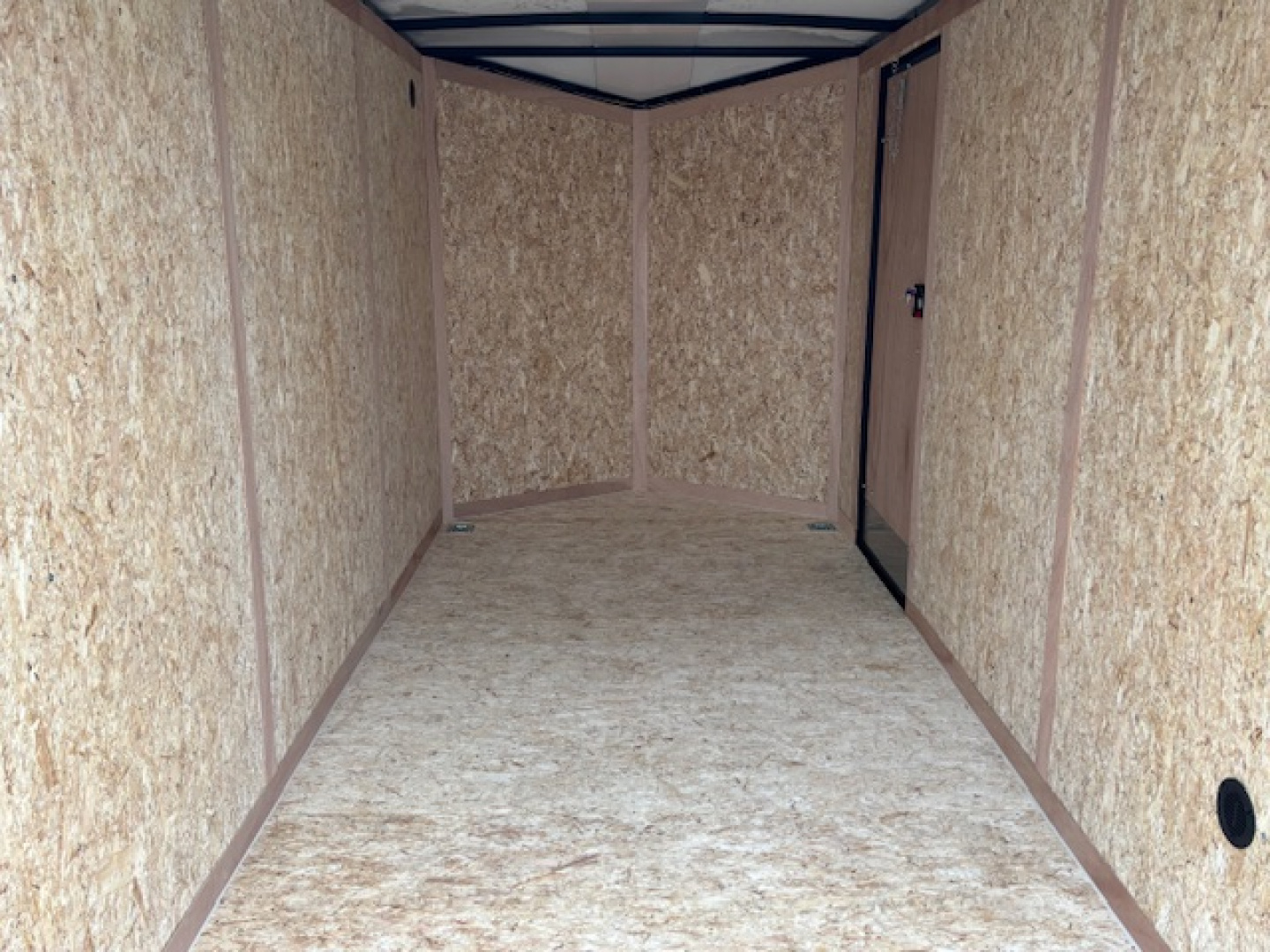 New 2026 Discovery Trailers 6x12 V-Nose Ramp Door