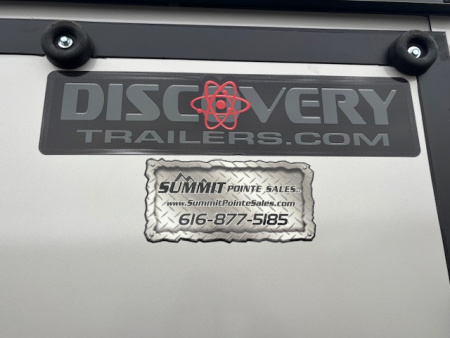 New 2026 Discovery Trailers 6x12 V-Nose Ramp Door