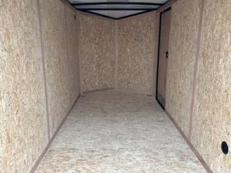 New 2026 Discovery Trailers 6x12 V-Nose Ramp Door