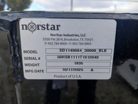 New 2026 Norstar SD-service deck Truck Bed