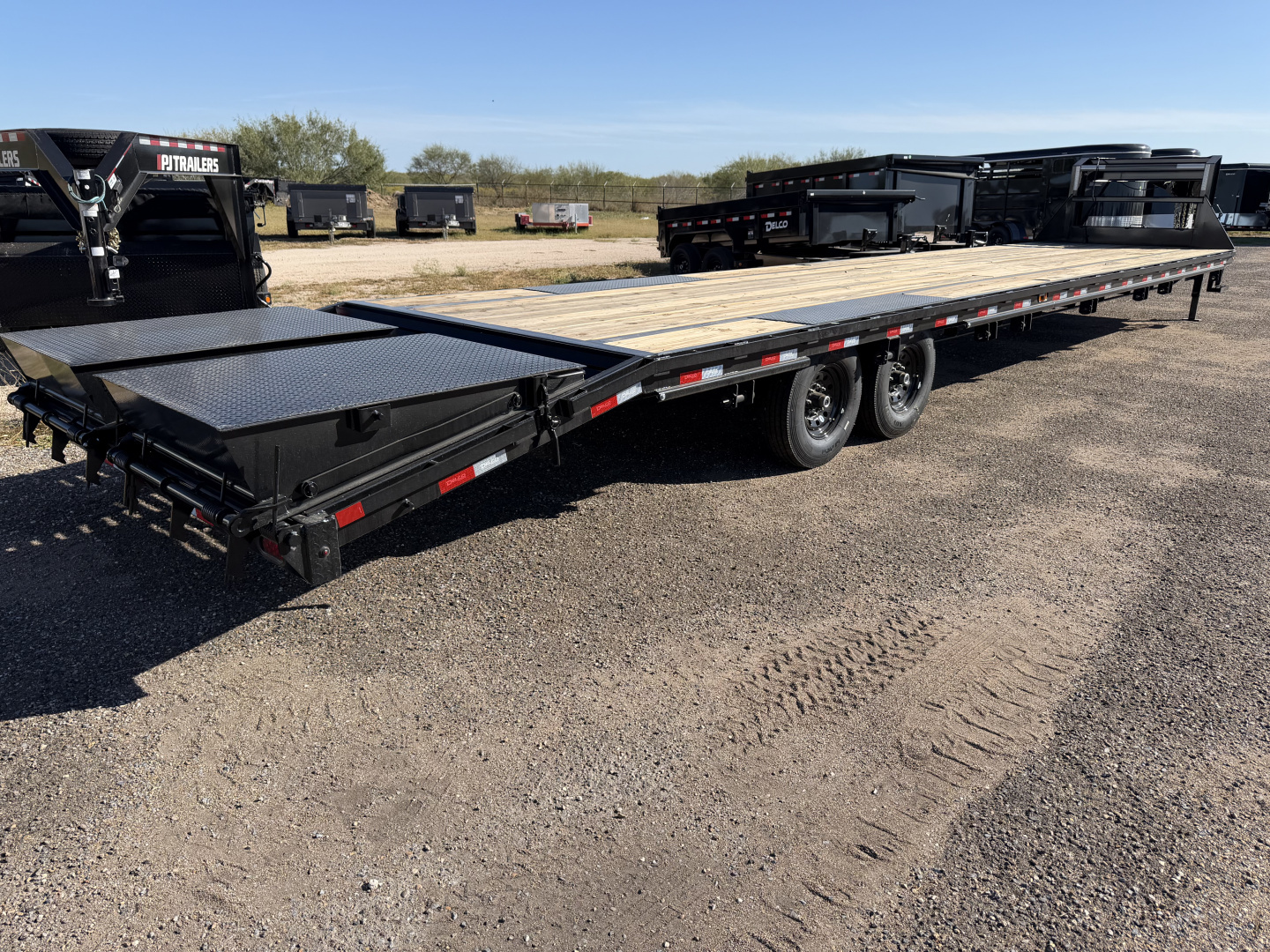 New 2026 Delco Trailers 102x40ft Non CDL Flatbed Trailer