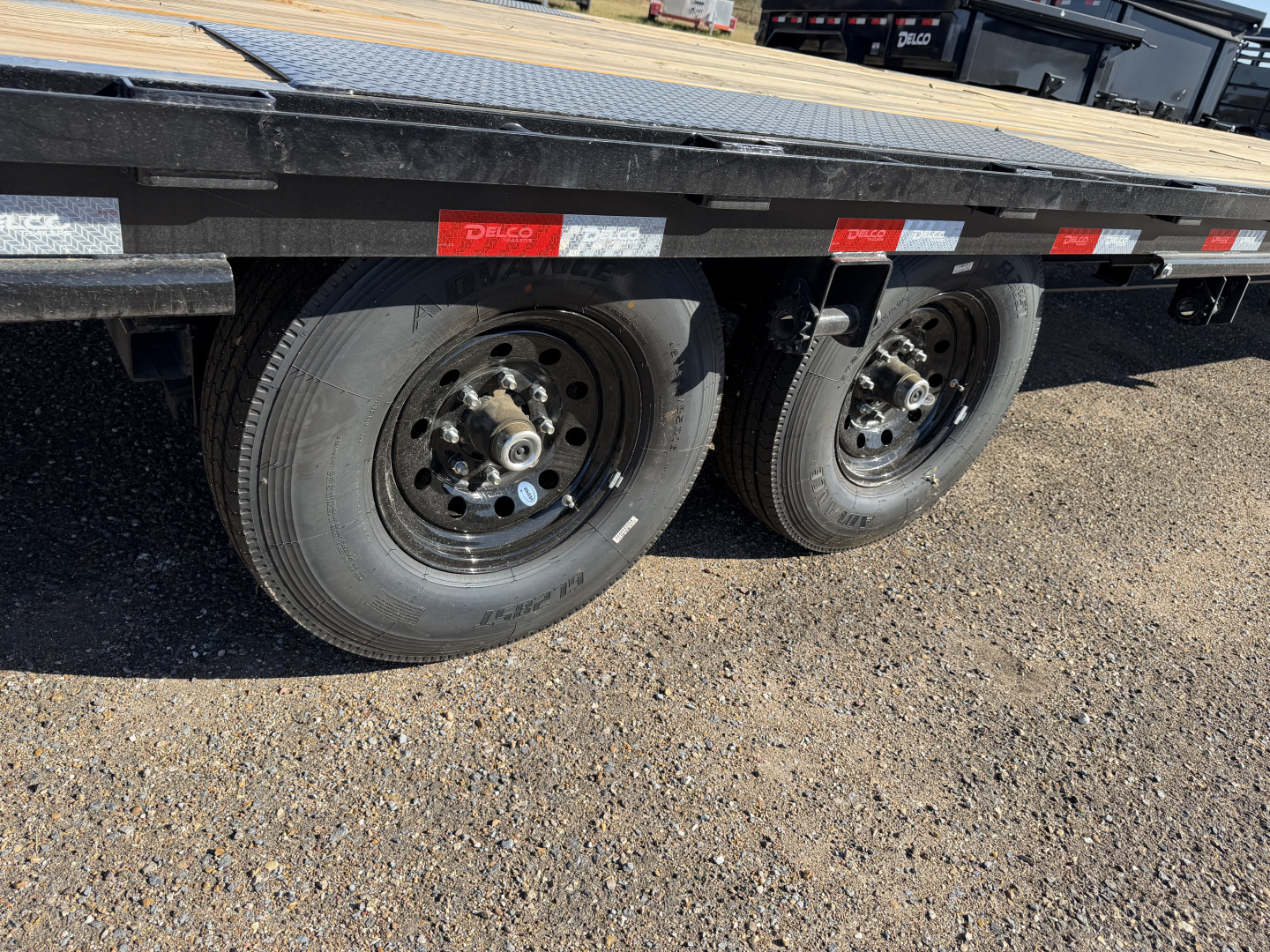 New 2026 Delco Trailers 102x40ft Non CDL Flatbed Trailer