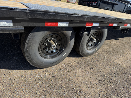 New 2026 Delco Trailers 102x40ft Non CDL Flatbed Trailer