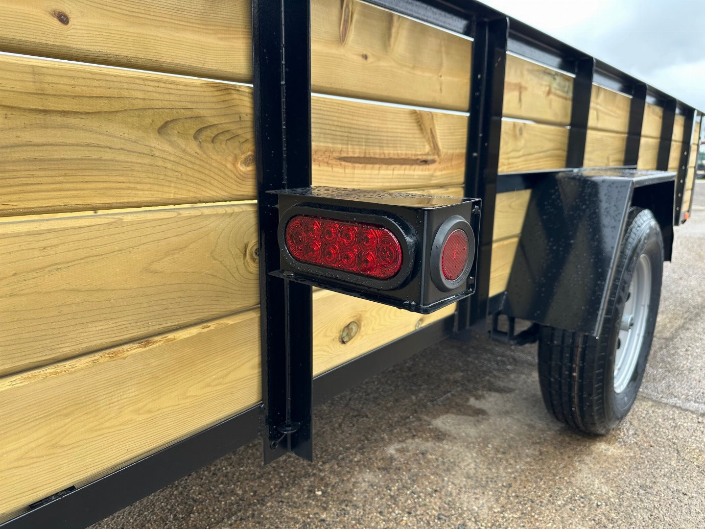 New 2025 AMO 76x14 Woodside 3K Utility Trailer