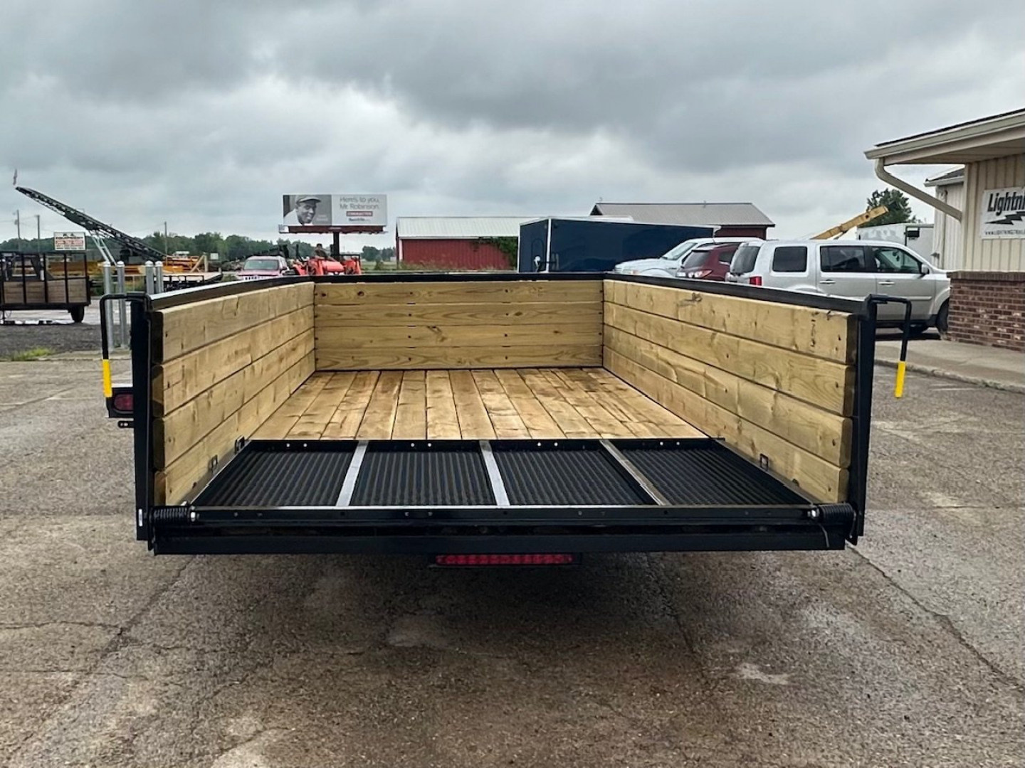 New 2025 AMO 76x14 Woodside 3K Utility Trailer