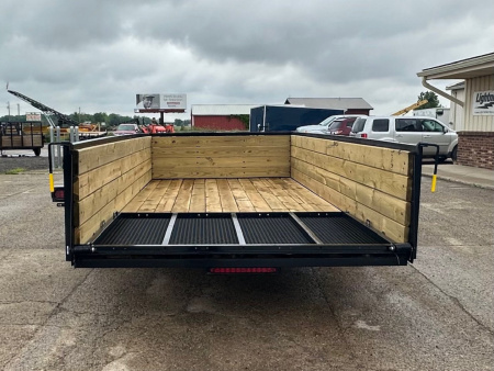 New 2025 AMO 76x14 Woodside 3K Utility Trailer
