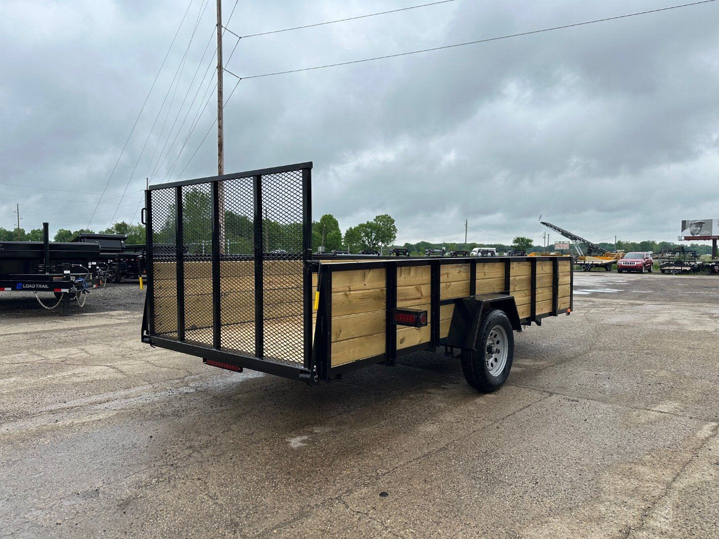 New 2025 AMO 76x14 Woodside 3K Utility Trailer