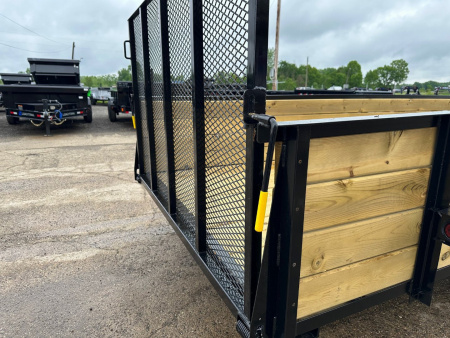 New 2025 AMO 76x14 Woodside 3K Utility Trailer