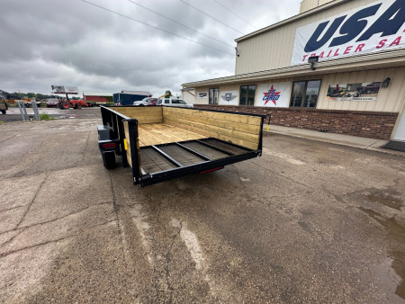 New 2025 AMO 76x14 Woodside 3K Utility Trailer
