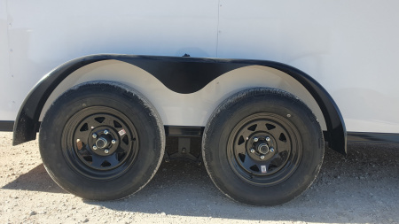 New 2026 Compass 7'x14' Enclosed Cargo Trailer - Indigo DLX