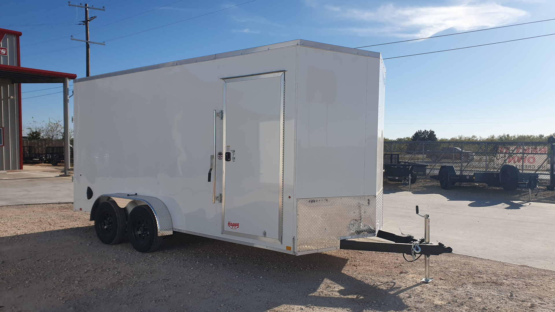 New 2026 Compass 7'x16' Enclosed Cargo Trailer - Indigo DLX