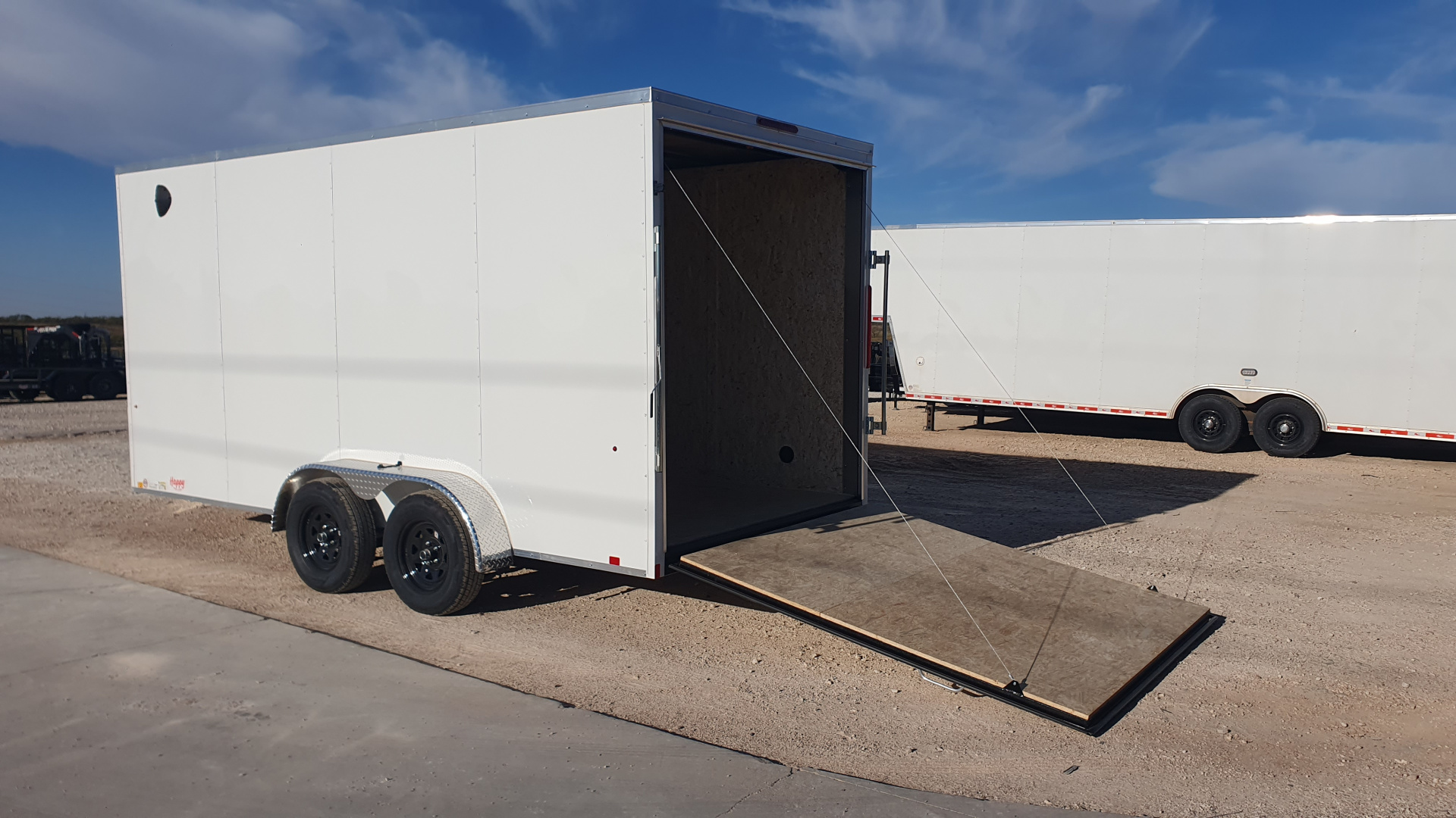 New 2026 Compass 7'x16' Enclosed Cargo Trailer - Indigo DLX