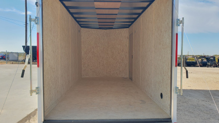 New 2026 Compass 7'x16' Enclosed Cargo Trailer - Indigo DLX