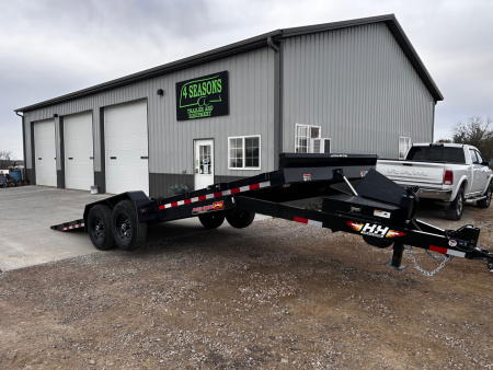New 2026 H&H Trailers 82 X20' EX 14K SPEEDLOADER POWER TILT Car / Racing Trailer