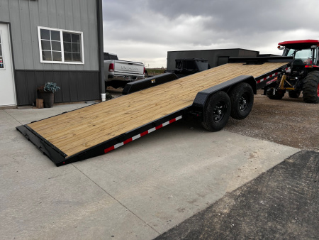New 2026 H&H Trailers 82"X20' EX 14K SPEEDLOADER POWER TILT Car / Racing Trailer