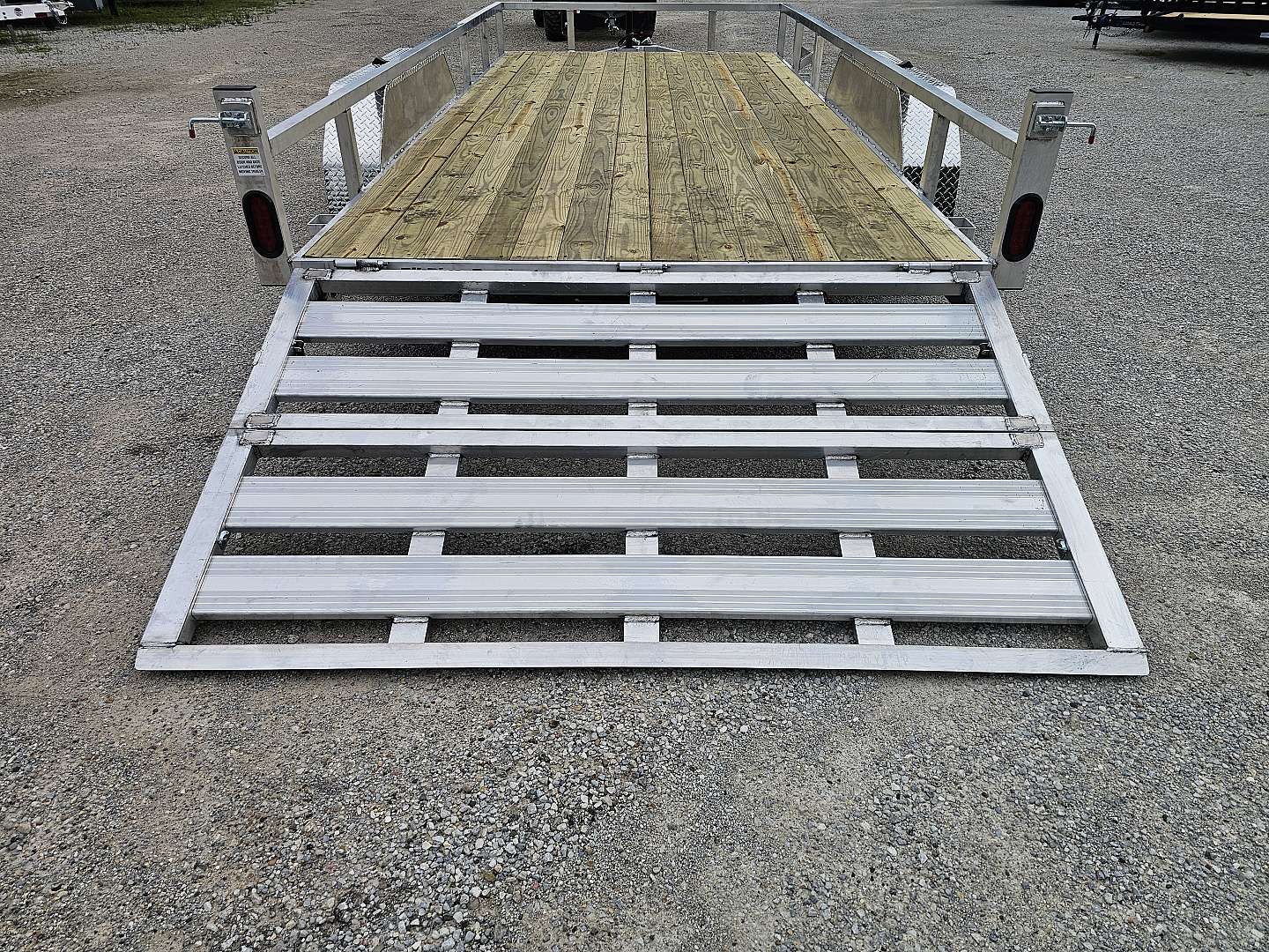 New 2026 ALUMINUM 83X16 UTILITY TRAILER TANDEM AXLE 7000GVWR TORSION Utility Trailer