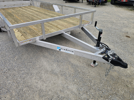 New 2026 ALUMINUM 83X16 UTILITY TRAILER TANDEM AXLE 7000GVWR TORSION Utility Trailer