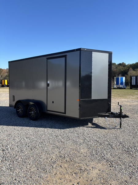 New 2026 Rock Solid Cargo 7 X 14 7K Enclosed Trailer