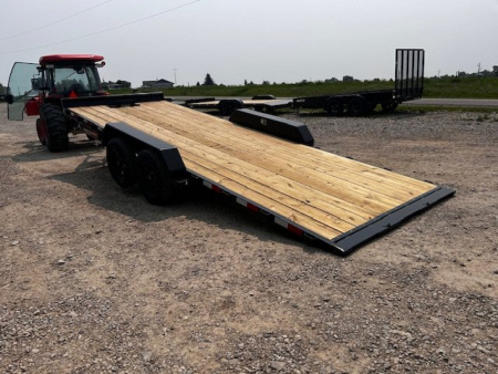 New 2026 H&H Trailers 82"X20' EX 7K SPEEDLOADER POWER TILT Car / Racing Trailer