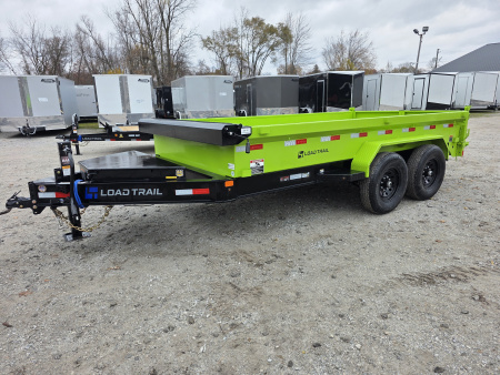 New 2026 Load Trail 83 X 14 DUMP TRAILER 14,000 GVWR Dump Trailer