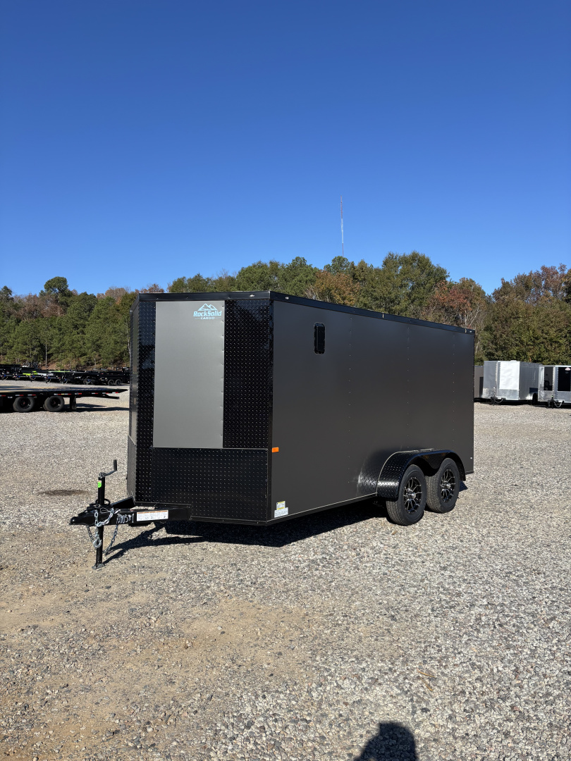 New 2026 Rock Solid Cargo 7 X 14 7K Enclosed Trailer