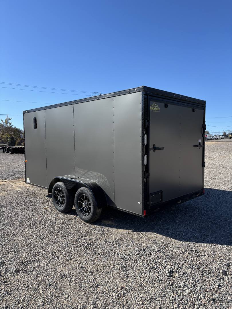 New 2026 Rock Solid Cargo 7 X 14 7K Enclosed Trailer