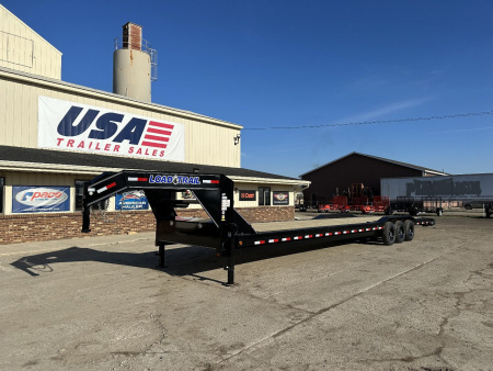 New 2026 Load Trail 102x40 Low-Pro w/Drive Over Fenders & HD Standup Ramps 21k Gooseneck Bodies