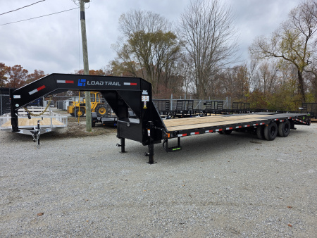 New 2026 Load Trail BRAND NEW 102X30 24K GOOSENECK MAX RAMPS TANDEM DUAL Equipment Trailer