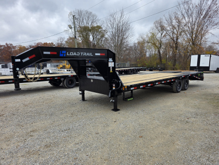 New 2026 Load Trail GOOSENECK 102X25 14K GVWR MAX RAMPS CAR EQUIPMENT SXS BUGGY UTILITY HAULER Equipment Trailer