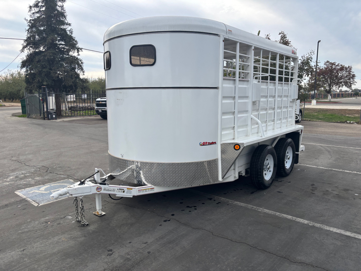 New 2025 GR Stock Trailer 80"x12' 7k