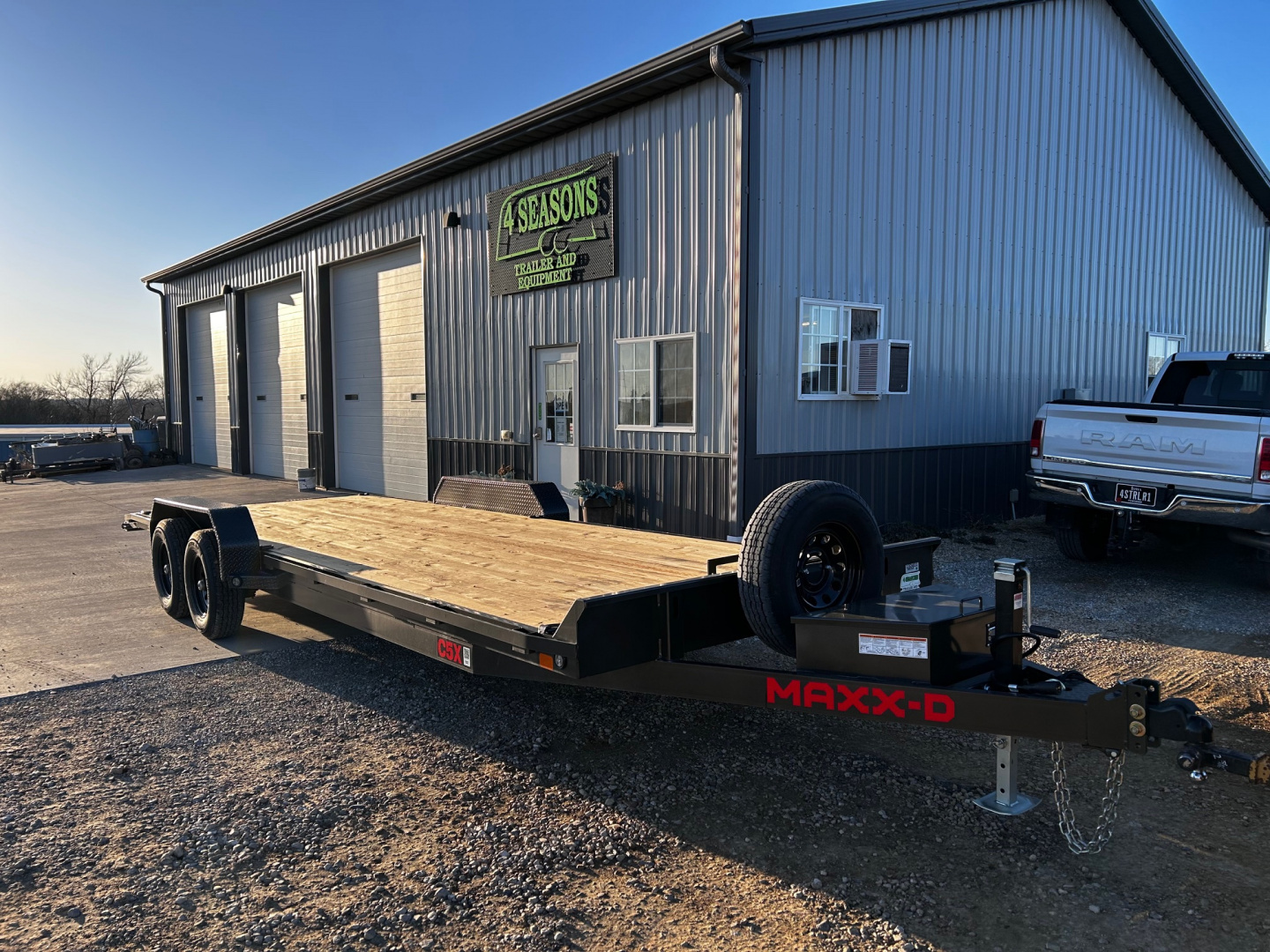 New 2026 MAXXD C5X 83"X24' 9.9K GVWR Car / Racing Trailer