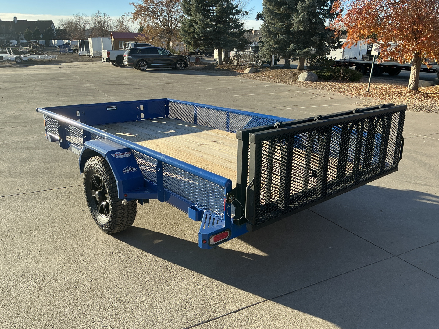 New 6K with Brakes 2026 Diamond C PSA 12X77 Utility Trailer